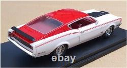 Goldvarg 1/43 Scale Resin GC-031A 1969 Mercury Cyclone White/Red