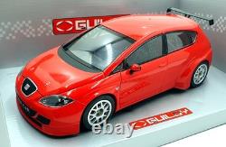 Guiloy 1/18 Scale Diecast 67501 Seat Leon WTCC Test Car Red