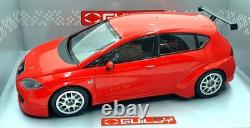 Guiloy 1/18 Scale Diecast 67501 Seat Leon WTCC Test Car Red