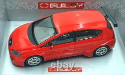 Guiloy 1/18 Scale Diecast 67501 Seat Leon WTCC Test Car Red