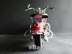 Guiloy 1948 Indian Chief Motorcycle 16 Scale Model Bike Collection