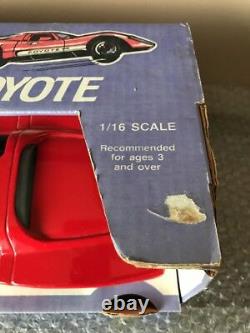 Hardcastle And McCormick 1983 ERTL 116 Scale Diecast Coyote with Figure Boxed