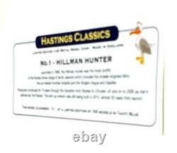 Hastings Classics (SMTS) 1/43 Scale CM16 Hillman Hunter Tahiti Blue