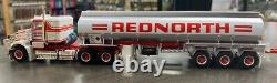 Highway Replicas Rednorth Tanker Road Train 164 Scale Model Truck Trailer Dolly