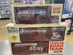 Highway Replicas Rednorth Tanker Road Train 164 Scale Model Truck Trailer Dolly