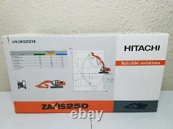 Hitachi Zaxis ZX250LC-6 Excavator TMC 150 Scale Model New