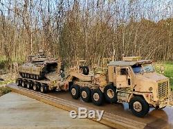 Hobby Boss M1070 & M1000 HET Tank Tranporter Built Model Kit 135 Scale Iraq War