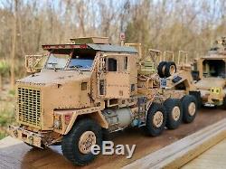 Hobby Boss M1070 & M1000 HET Tank Tranporter Built Model Kit 135 Scale Iraq War