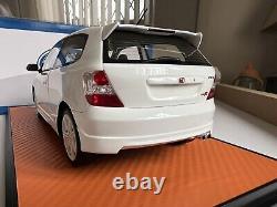 Honda Civic Ep3 Type R Championship White 1.18 Scale Extremely Rare RHD