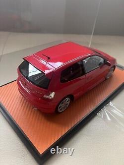 Honda Civic Ep3 Type R Facelift Milano Red 1.18 Scale Rare LAST ONE