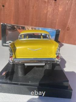 Hot Wheels Collectibles 1/18 Scale Custom'57 Chevy Gold Metallic MT0897 Diecast