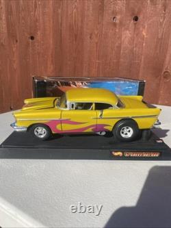 Hot Wheels Collectibles 1/18 Scale Custom'57 Chevy Gold Metallic MT0897 Diecast