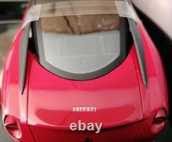 Hot Wheels Elite 1/18 Scale Diecast T6925 Ferrari 599 GTO Red / Grey roof
