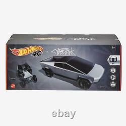 Hot Wheels x Tesla Cybertruck 110 Scale RC Car (2021 Version with Cyberquad) NEW