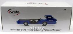 ISCALE 1/18 Scale 118006 Mercedes Race Transporter'The Blue Wonder