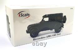 IScale 1/18 Scale Diecast 18314 Mercedes-AMG G63 4x4 Black