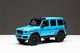 Iscale 1/18 Scale Mercedes-benz Amg G63 4x4 Blue Diecast Car Model Toy Gift