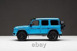 IScale 1/18 Scale Mercedes-Benz AMG G63 4X4 Blue Diecast Car Model Toy Gift