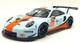 Ixo 1/12 Scale Legt12008 Porsche 911 Rsr #86 24hr Le Mans 2018
