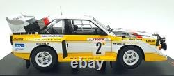 IXO 1/18 Scale 18RMC025A Audi Sport Quattro S1 #2 Monte Carlo Rally 1986