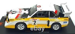 IXO 1/18 Scale 18RMC025A Audi Sport Quattro S1 #2 Monte Carlo Rally 1986