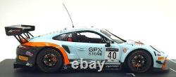 IXO 1/18 Scale LEGT18-20040 Porsche 911 GT3 R #40 24hr SPA 2020