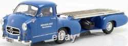 IXO 118 Scale Mercedes Benz'The Blue Wonder' Mercedes Racing Transporter 1955