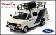 Ixo Model Ford Transit Mk2 Team Ford 1/18 Scale Diecast Van