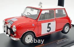 IXO Models 1/18 Scale 18RMC065A 1965 Mini Cooper S #5 RAC R. Aaltonen