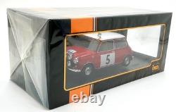 IXO Models 1/18 Scale 18RMC065A 1965 Mini Cooper S #5 RAC R. Aaltonen