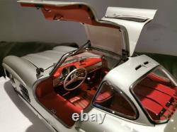 IXO Models Mercedes 300 SL Coupe 1954 18 Scale Model Car Silver