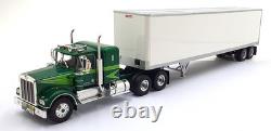 Iconic Replicas 1/43 Scale 43-0591 1976 Kenworth W 900A Tractor Trailer Green