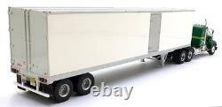 Iconic Replicas 1/43 Scale 43-0591 1976 Kenworth W 900A Tractor Trailer Green