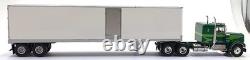 Iconic Replicas 1/43 Scale 43-0591 1976 Kenworth W 900A Tractor Trailer Green