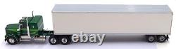 Iconic Replicas 1/43 Scale 43-0591 1976 Kenworth W 900A Tractor Trailer Green