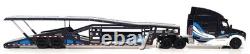 Iconic Replicas 1/64 Scale 33833 Peterbilt 579 With Car Carrier Trailer