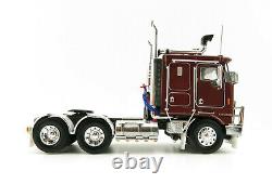 Iconic Replicas Kenworth K100G 6x4 Prime Mover Burgundy Scale 150