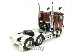 Iconic Replicas Kenworth K100G 6x4 Prime Mover Burgundy Scale 150