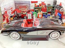 Incredibly Rare Gearbox 112 Scale 1958 Chevrolet Corvette Convertible + Stand