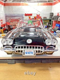 Incredibly Rare Gearbox 112 Scale 1958 Chevrolet Corvette Convertible + Stand