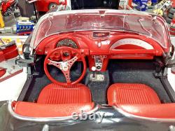 Incredibly Rare Gearbox 112 Scale 1958 Chevrolet Corvette Convertible + Stand