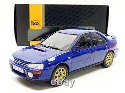 Ixo 1/18 Scale Diecast 18CMC002 Subaru Impreza WRX 1995 Blue Model Car