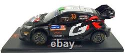 Ixo 1/18 Scale Diecast 18RMC200.22 Toyota GR Yaris Rally1 Hybrid #33 Sweden 2024