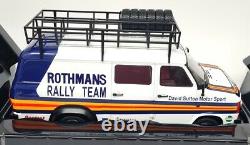 Ixo 1/18 Scale Ford Transit MK2 Rally Support Van Team Rothmans Diecast Model