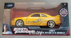 Jada Fast & Furious 10 Car Bundle Includes 2 Car Legacy Series Set 132 Scale