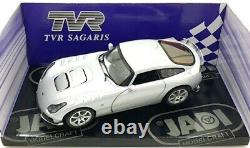 Jadi 1/18 Scale Diecast JM-98082 TVR Sagaris Grigrio Titanio Silver