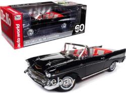James Bond 007 Dr. No 1957 Chevy Bel Air Covertible 118 Scale Autoworld AWSS134