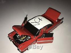 John Carpenter Signed 118 Scale Car Christine Horror Movie 1958 Plymouth Fury +