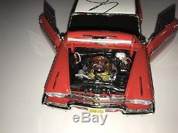 John Carpenter Signed 118 Scale Car Christine Horror Movie 1958 Plymouth Fury +