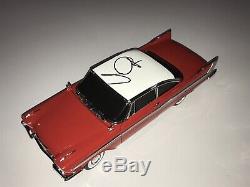 John Carpenter Signed 118 Scale Car Christine Horror Movie 1958 Plymouth Fury +